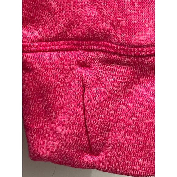 Adidas Ultimate Hoodie Pink Pullover Sweatshirt Size S - Picture 3 of 6